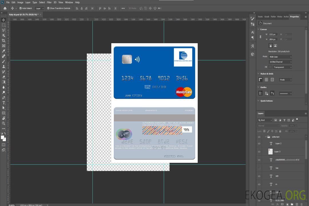 Sénégal La mastercard de la Banque Commerciale Internationale template